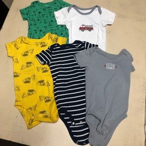 Lot of 5 onesies